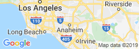 Anaheim map